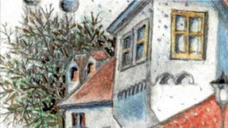 Das Bild von Dorle Sturm zeigt heuer den italienischen Bau der Residenz